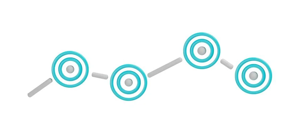 3d render data visualization data 스톡 일러스트