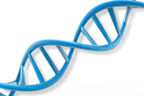 3d render of  dna.. Stock Illustration