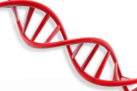 3d render  dna.. Stock Illustration