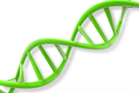 3d render of  dna.. Stock-Illustration