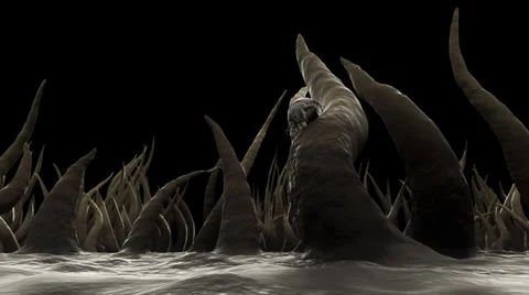 3d Render Of Dust Mite. Allergy House Hygiene Bed Stock Footage 39859267