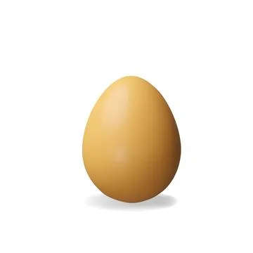3d render egg Stock Illustration
