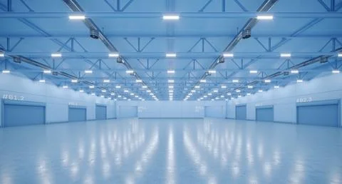 3D render of empty exhibition space. backdrop for exhibitions and events. Stock Illustration