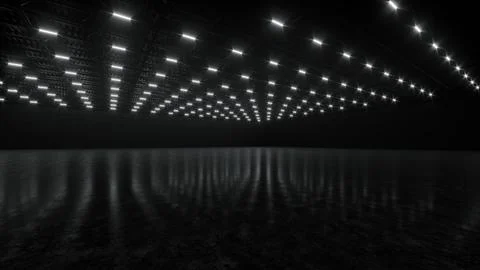 3D render of empty exhibition space. backdrop for exhibitions and events. Stock Illustration