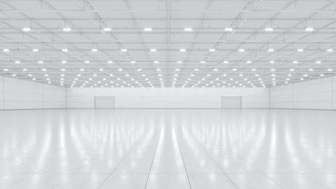 3D render of empty exhibition space. backdrop for exhibitions and events. Stock Illustration