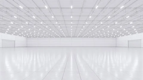 3D render of empty exhibition space. backdrop for exhibitions and events. Stock Illustration