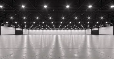 3D render of empty exhibition space. backdrop for exhibitions and events. Stock Illustration