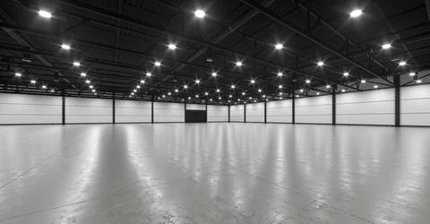 3D render of empty exhibition space. backdrop for exhibitions and events. Stock Illustration