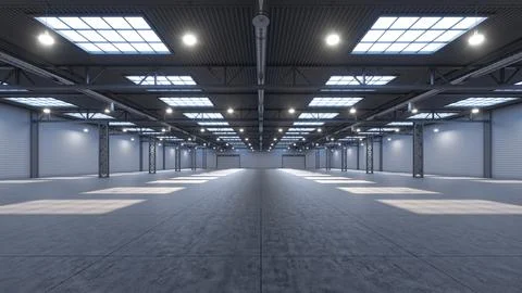 3D render of empty exhibition space. backdrop for exhibitions and events. Stock Illustration