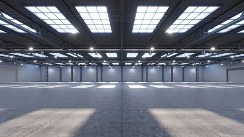 3D render of empty exhibition space. backdrop for exhibitions and events. Stock Illustration