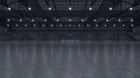 3D render of empty exhibition space. backdrop for exhibitions and events. Stock Illustration