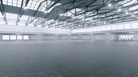 3D render of empty exhibition space. backdrop for exhibitions and events. Stock Illustration