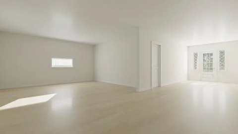 3d render of an empty interior. Иллюстрация