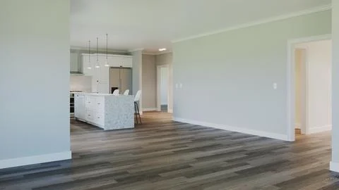 3d render of an empty interior. 스톡 일러스트