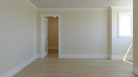 3d render of an empty interior. Illustrazione stock