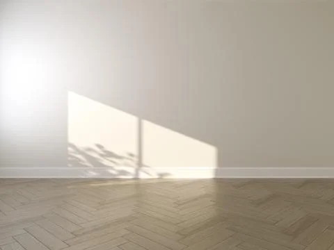 3d render of an empty interior. Stock-Illustration