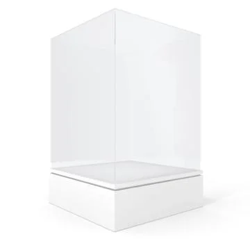 3d render of an empty presentation showase Illustrazione stock