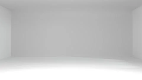 3d render of an empty room. Stock Illustration