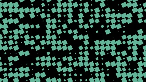 3d render of featuring a repetitive pattern of dark blue squares Vidéo 276848880