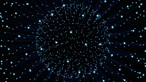 3d render fibre optic sphere animation. The concept of technology and data trans Stock Footage 139012671
