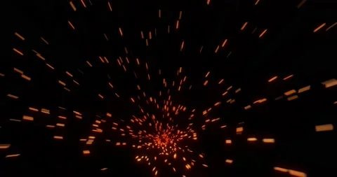 3d render of fire embers or bomb debris in explosion or blast. Stock Footage 219551938