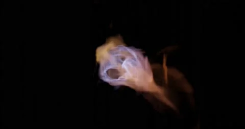 3d render of fire flames for top view Stock Footage 200952756