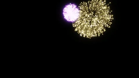 3d render firework A mesmerizing 3D render sequence of a firework explosion, Stock Footage 340141154