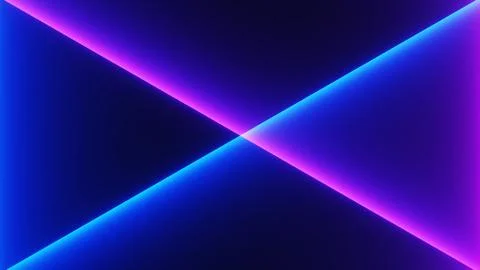 3d render of flash neon and light glowing on dark scene. Speed light moving.. イラスト素材