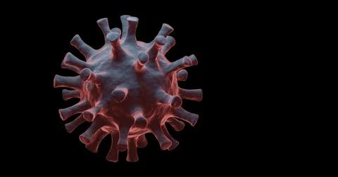 3d render of flu or virus for epidemic disease Stock Illustration