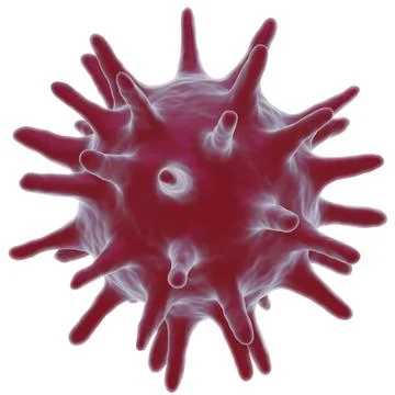 3d render of flu or virus for epidemic disease Stock Illustration