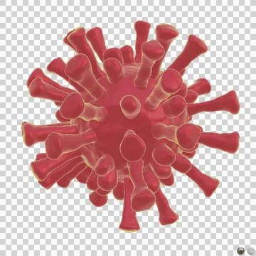 3d render of flu or virus for epidemic disease Stock Illustration