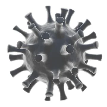 3d render of flu or virus for epidemic disease 스톡 일러스트