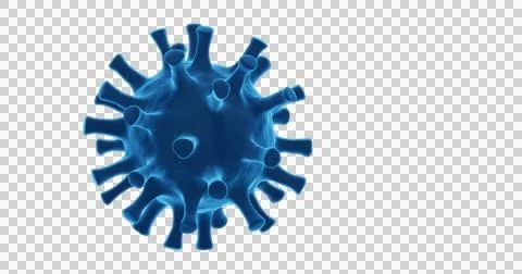 3d render of flu or virus for epidemic disease Illustrazione stock
