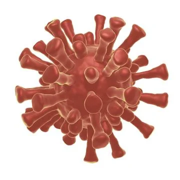 3d render of flu or virus for epidemic disease Stock Illustration