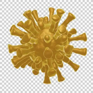3d render of flu or virus for epidemic disease イラスト素材