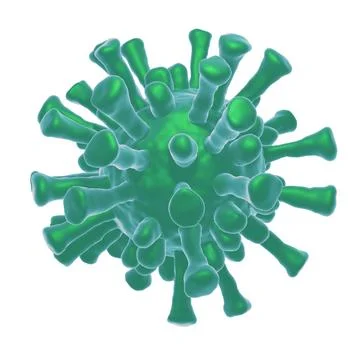 3d render of flu or virus for epidemic disease Stock Illustration