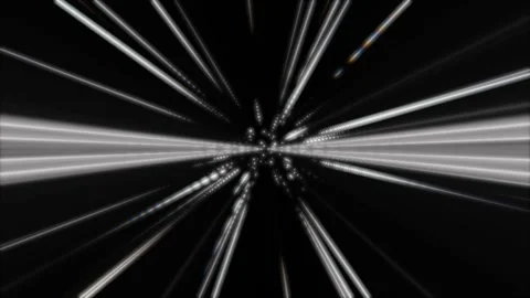 3d render Flying through a wormhole or black hole. Stock Footage 206825203