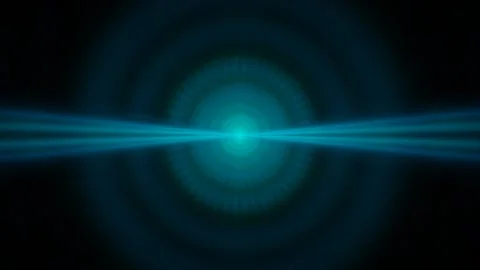 3d render Flying through a wormhole or black hole. Stock Footage 206825227