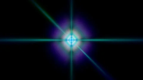 3d render Flying through a wormhole or black hole. Stock Footage 206825455