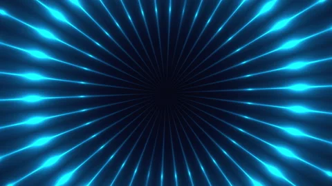 3d render of fractal rays with glowing impulse lights. Computer generated Stock Footage 138130615