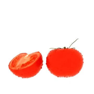 3d render fresh tomato Stock Illustration