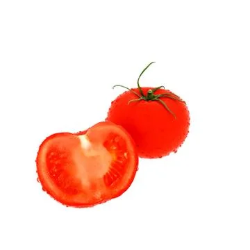 3d render fresh tomato Stock Illustration