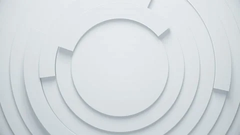 3d render geometric background for trendy concept. 動画素材 132134639