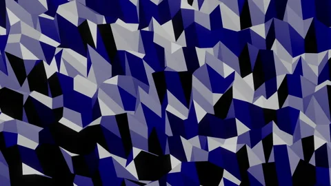 3d render geometric pattern animation Stock Footage 167415831