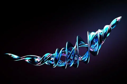 3d Render glasses colorful abstract background Stock Illustration