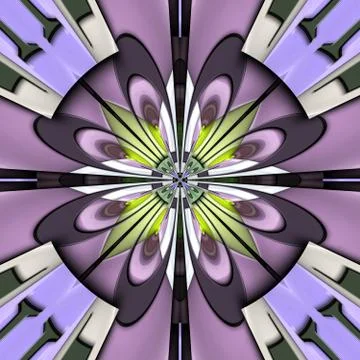 3D render glossy puffs background tile Stock Illustration