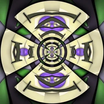 3D render glossy puffs background tile 스톡 일러스트