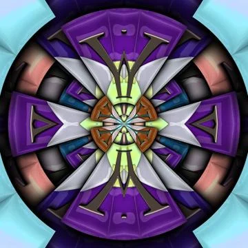 3D render glossy puffs background tile 스톡 일러스트