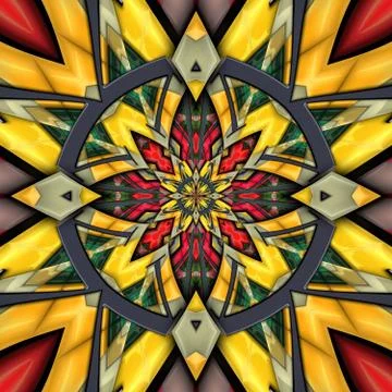 3D render glossy puffs background tile Stock Illustration