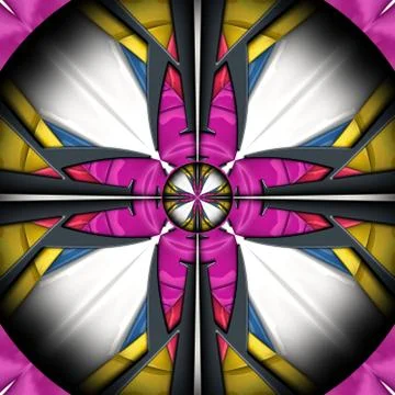 3D render glossy puffs background tile Stock Illustration